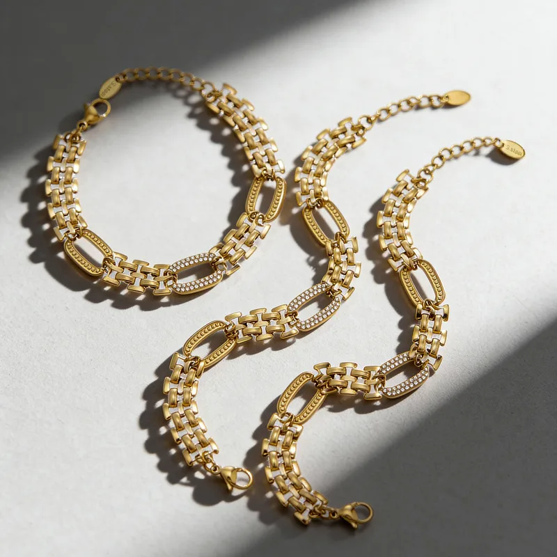 Golden Orbit Bracelet